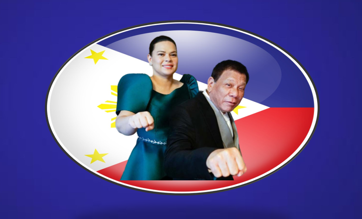 President Duterte with Mayor Sara